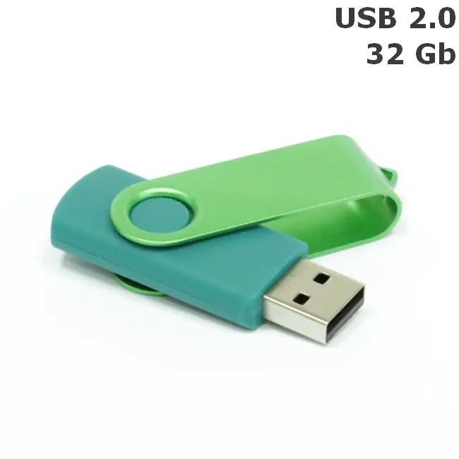 Флешка 'Twister' 32 Gb USB 2.0 Зеленый 8692-66