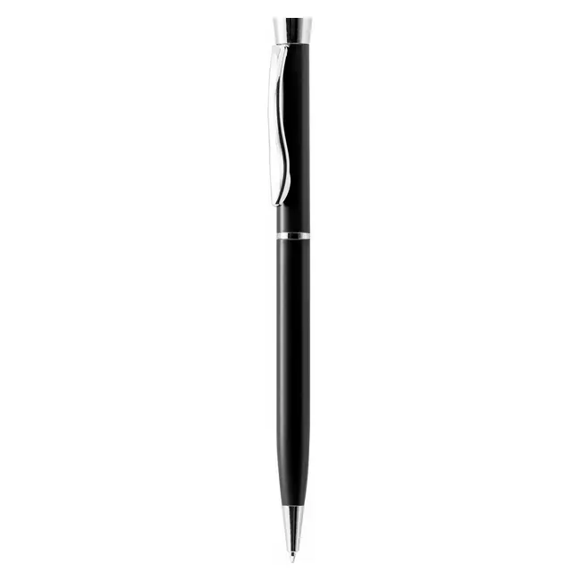 Ручка шариковая металлическая Черный Серебристый 12606-01