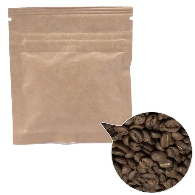Кофе зерно '100% Арабика Эфиопия' С70х80 крафт 7г Коричневый 13816-05