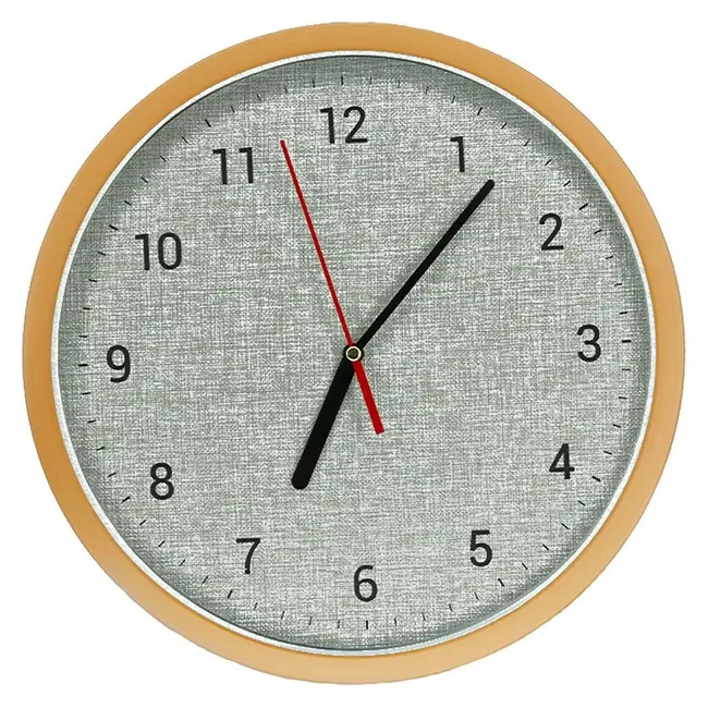 Часы настенные Красный Серый Белый Бежевый 14381-01