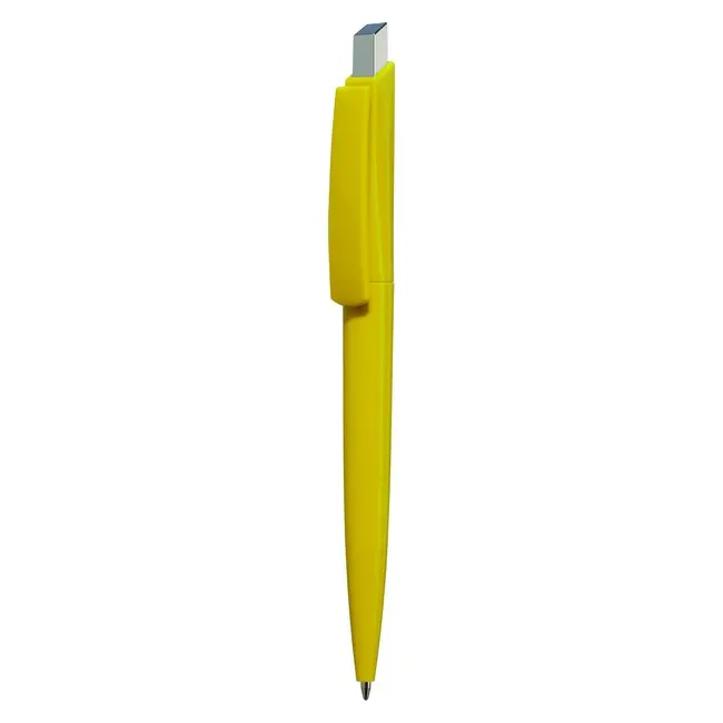 Ручка пластиковая 'VIVA PENS' 'GITO SOLID' Желтый Серебристый 8618-04