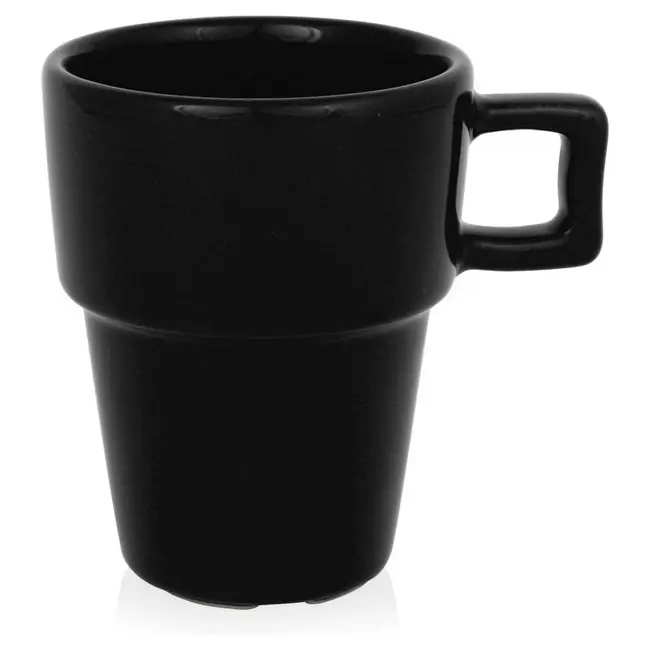 Чашка керамічна Toledo 200 мл Черный 1830-05