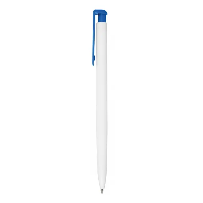 Ручка пластиковая Белый Синий 8702-10