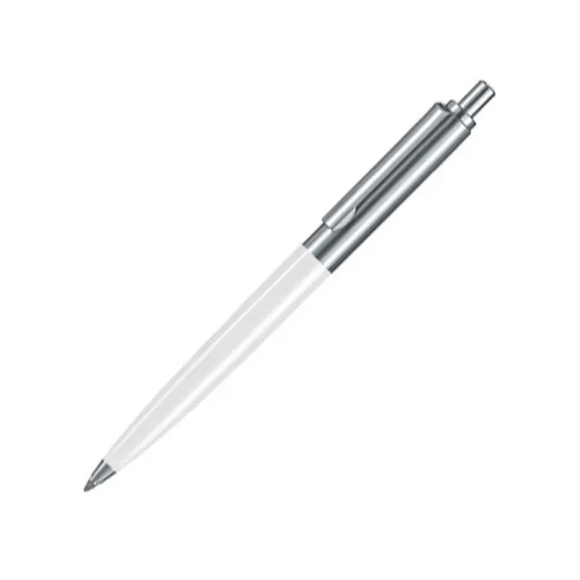 Ручка 'Ritter Pen' 'Knight' металлическая Серебристый Белый 1512-01