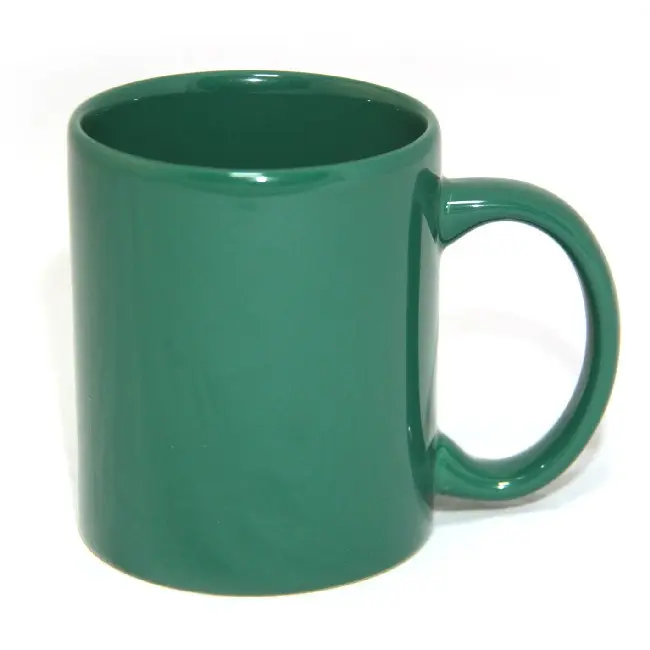 Чашка керамічна 340 мл Зеленый 4675-03