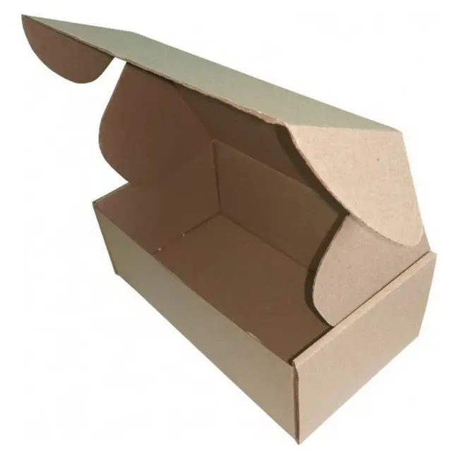 Коробка картонная Самосборная 210х120х80 мм бурая Коричневый 10146-02