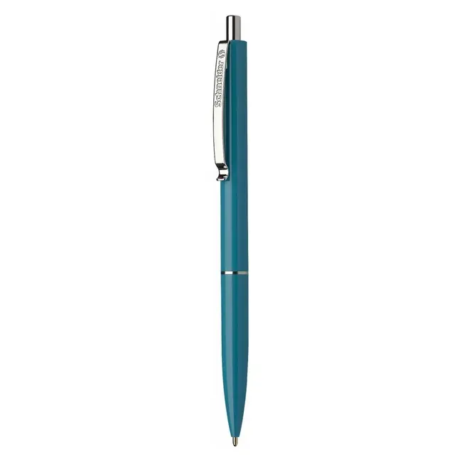 Ручка шариковая 'Schneider' 'K15' зеленая пишет зеленым Серебристый Голубой 4527-21