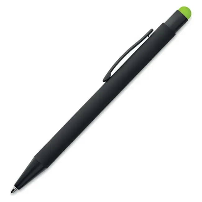 Ручка стилус металлическая Черный Зеленый 14451-03