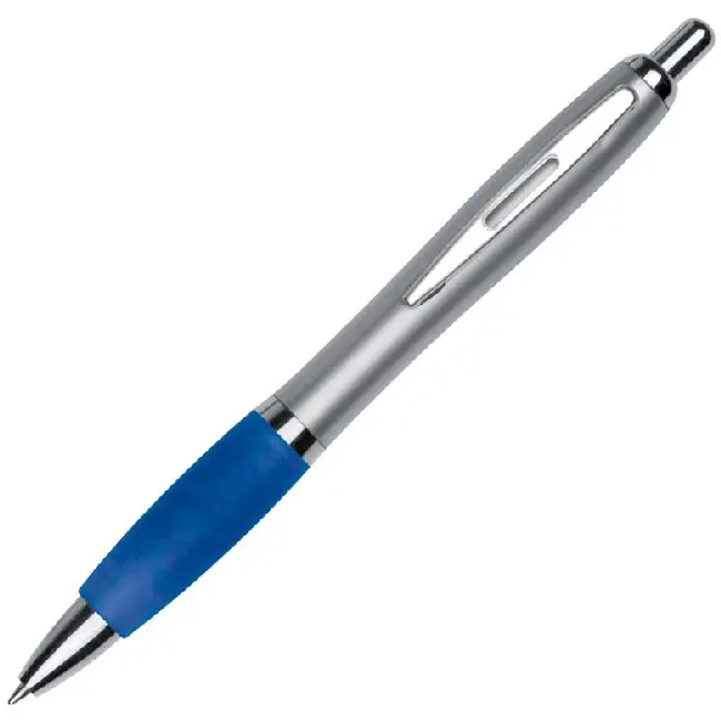 Ручка пластиковая Синий Серебристый 4588-01