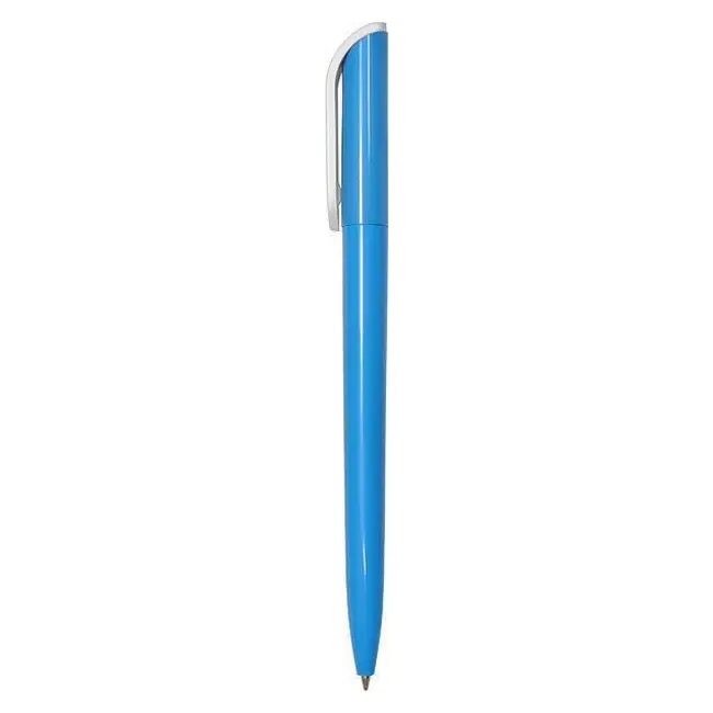 Ручка Uson пластикова з поворотним механізмом Белый Голубой 3925-67