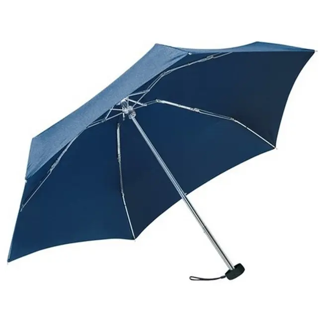 Зонт складной в футляре Синий 5858-01