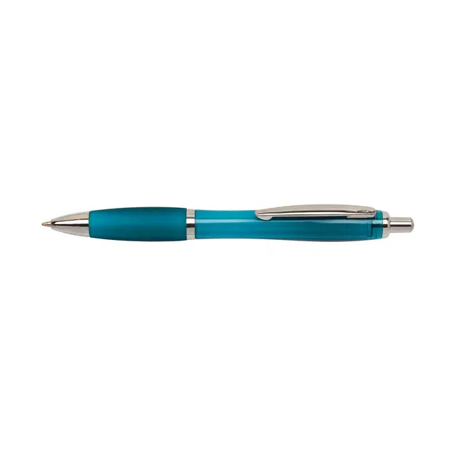 Ручка пластиковая Серебристый Голубой 2787-21