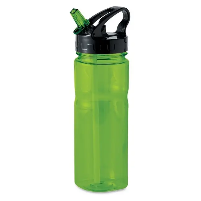 Бутылка 500 мл пластиковая Зеленый Черный 12244-04