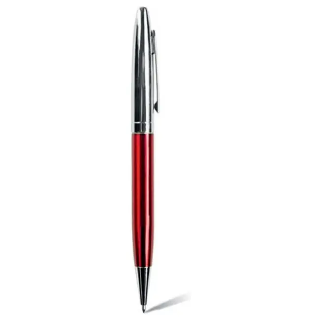 Ручка металева Серебристый Красный 6263-01