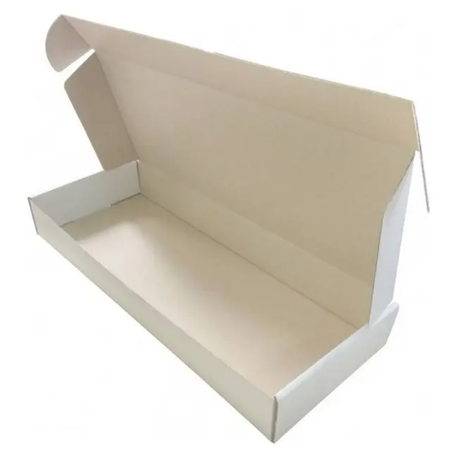 Коробка картонна Самозбірна 450х180х60 мм біла Белый 10196-01