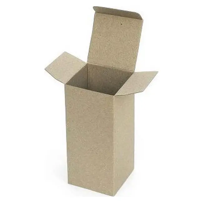 Коробка картонна Самозбірна 100х100х220 мм бура Коричневый 13839-01