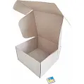 Коробка картонная Самосборная 260х260х150 мм бурая