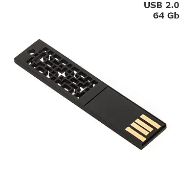 Флешка 'Indi' black 64 Gb USB 2.0 Черный 15522-02
