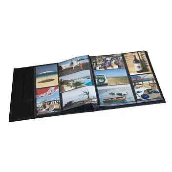 Фотоальбом 300 фото 10х15см Черный 7318-01