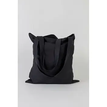 Сумка для покупок саржа 'Kufaika' 38х40см 240 г/м2 Черный 15533-01