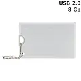 Флешка 'Metal Credit Card' 8 Gb USB 2.0
