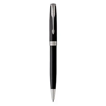 Ручка кулькова 'Parker' SONNET 17 Black Lacquer CT BP Черный Серебристый 9967-01