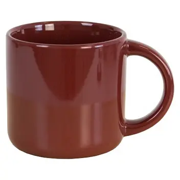 Чашка керамическая 'VIOLA' 390 мл Бордовый 15546-05