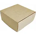 Коробка картонная Самосборная 110х110х50 мм крафт