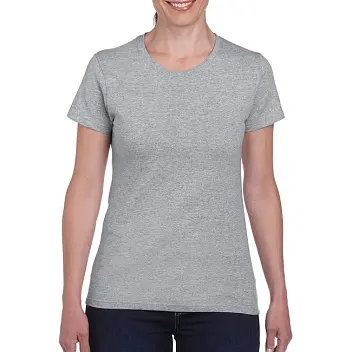 Футболка жіноча 'Gildan' 'Heavy Cotton 180' Серый 8764-16