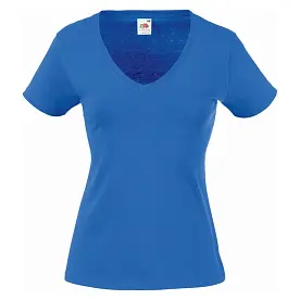Футболка женская 'Fruit of the Loom' 'V-NECK'