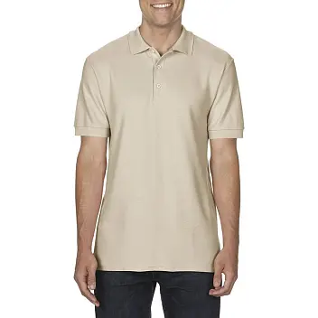 Поло 'Gildan' 'PREMIUM Cotton 223' Бежевый 8766-18