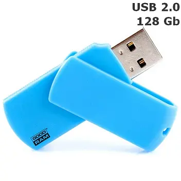 Флешка 'GoodRAM' 'COLOUR' 128 Gb USB 2.0 блакитна Голубой 6327-05