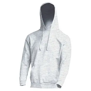 Толстовка 'JHK' 'KANGAROO SWEATSHIRT' ASH MELANGE Серый 1622-05