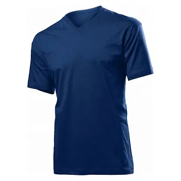 Футболка 'Stedman' 'Classic V-neck Men' Navy Blue Темно-синий 6920-08
