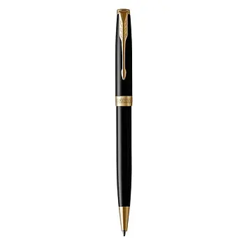 Ручка кулькова 'Parker' SONNET 17 Black Lacquer GT BP Черный Золотистый 9963-01