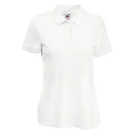 Футболка Поло женская 'Fruit of the Loom' 'Lady-Fit 65/35 Polo'