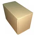 Коробка картонная Самосборная 160х85х110 мм бурая