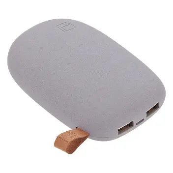 Повербанк PowerBank Stone 10400 mAh Серый 14813-01