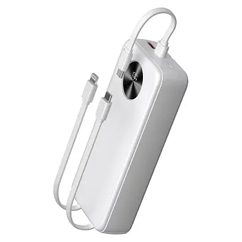 Універсальна мобільна батарея PowerBank 'Teg' 'Beng' 20000 mAh Белый 15902-01