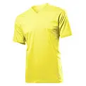 Футболка 'Stedman' 'Classic V-neck Men' Yellow