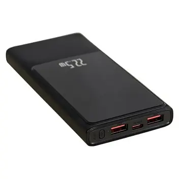 Універсальна мобільна батарея PowerBank 'ARES' 10000 mAh Черный 15559-01