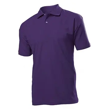 Футболка Поло 'Stedman' 'Polo Men' Deep Berry Фиолетовый 6926-05
