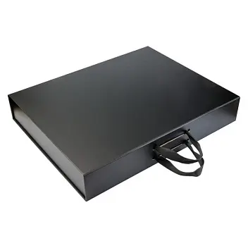 Коробка подарункова 'Gift Box Unlimited S3' 48х38х7,5 см Черный 15572-01