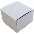 Коробка картонная Самосборная 90х90х60 мм белая