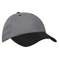 Кепка 'HeadWear' 'Brushed Cotton Cap' Charcoal-Black Opal