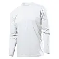 Футболка 'Stedman' 'Classic Long Sleeve Men' White