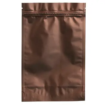 Дой-пак 130х200х35 zip-замок (150г кофе) Коричневый 12799-03