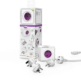 Зарядний пристрій PowerCube ReWirable USB + 3x plug + IEC EU cable DE