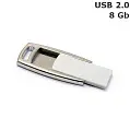 Флешка металева 8 Gb USB 2.0