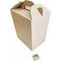 Коробка картонная Самосборная 250х170х300 мм бурая
